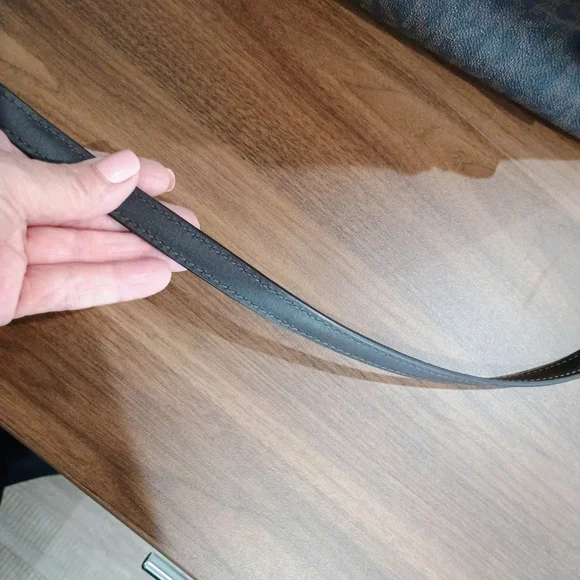 Michael Kors Black and Brown Signature Shoulder Bag - Picture 6 of 10